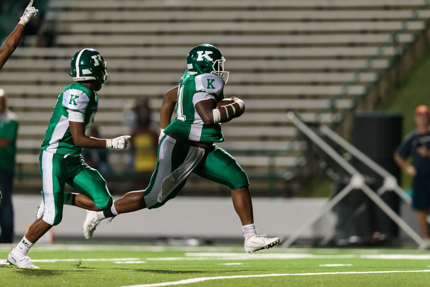The A.L. Brown Wonders host the Gastonia Ashbrook Greenwave on a brand new field in their season opener.